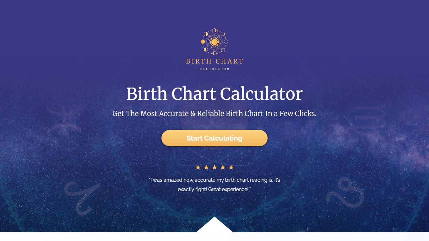 Calculate Your Birth Chart - Birth Chart Calculator